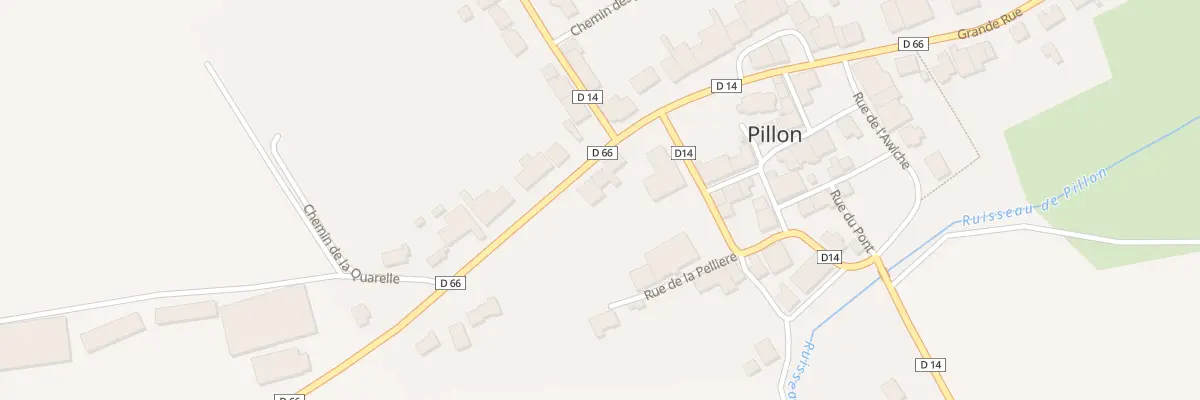 Plan du 4 Gr Grand Rue à Pillon
