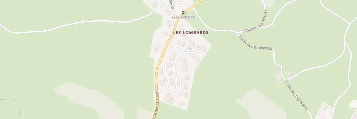 Plan du 206 Imp des Grands Champs à Villard-de-Lans