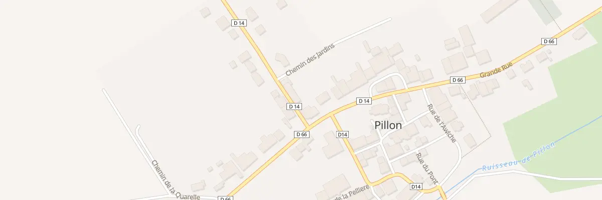 Plan du 2 Rte de Saint Laurent à Pillon