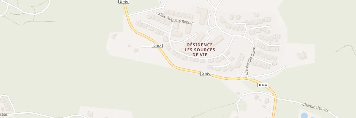 Plan du 71 All Francisco de Goya à Peypin