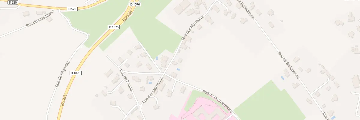 Plan du 18 Rue des Marteaux à Voiron