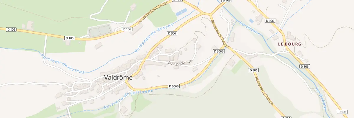 Plan du 83 Che du Ronchet à Valdrôme