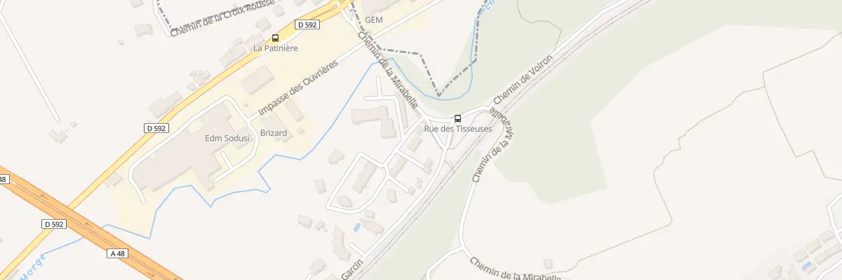 Plan du 27 Rue des Tisseuses à Saint-Jean-de-Moirans