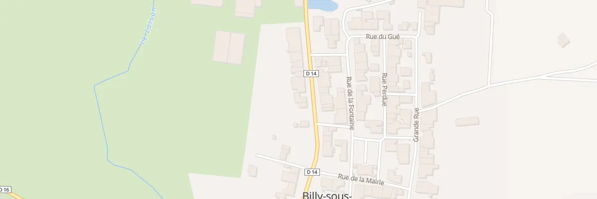 Plan du 5 Rue des Marais à Billy-sous-Mangiennes