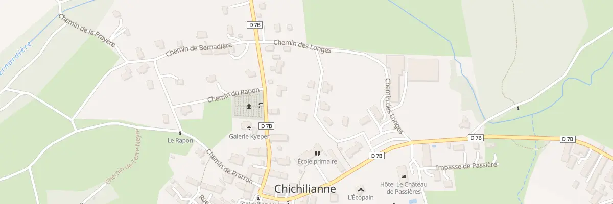 Plan du 159 Rue des Sabotiers à Chichilianne