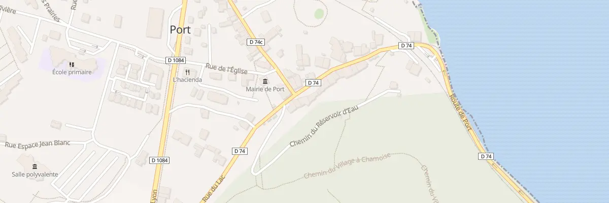 Plan du 23 Rue du Lac à Port