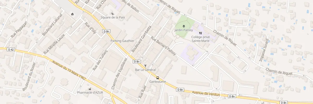 Plan du 16 Rue Louis Blanc à Aubagne