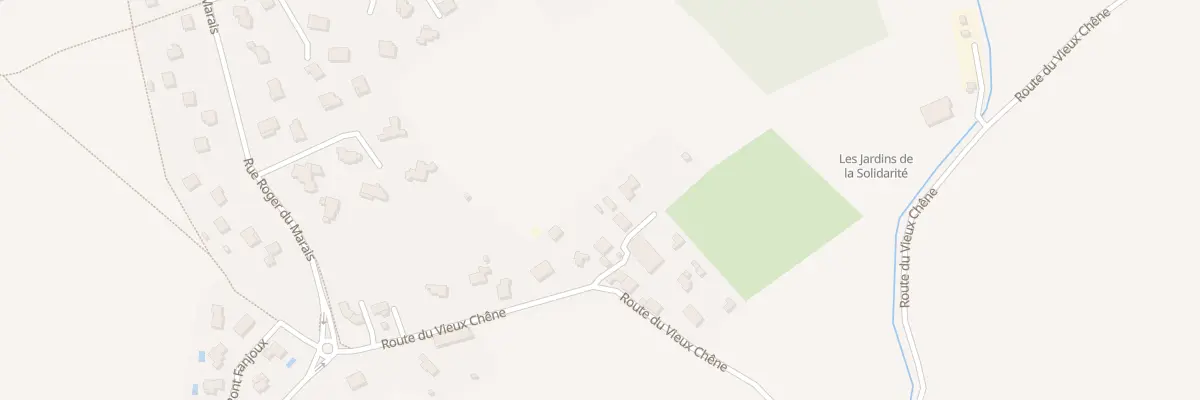 Plan du 214 Rte du Vieux Chêne à Moirans