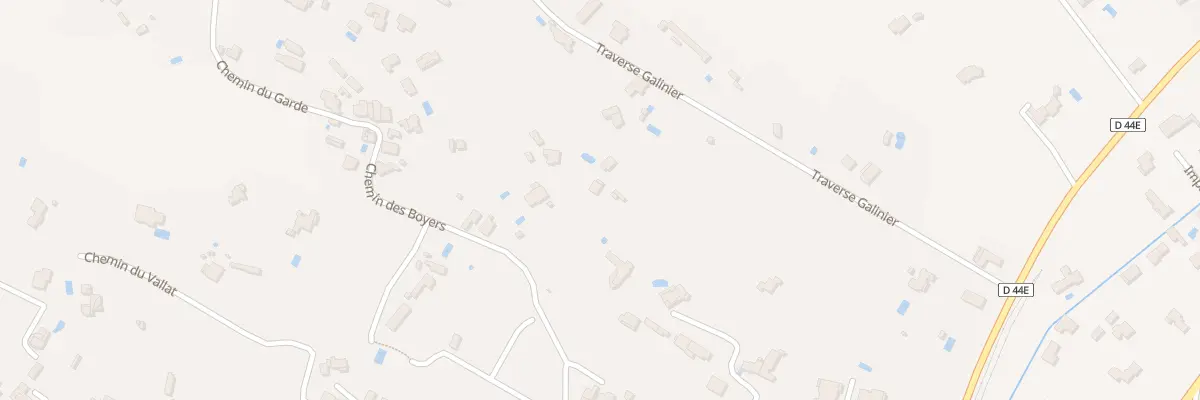 Plan du 330 Che des Boyers à Aubagne