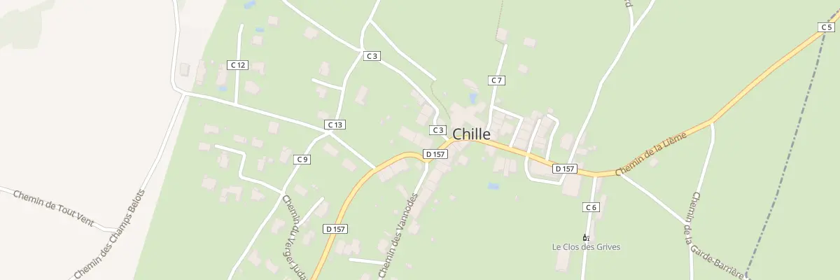 Plan du 51 Grande Rue à Chille
