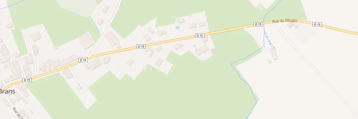 Plan du 28 Rue du Moulin à Brans