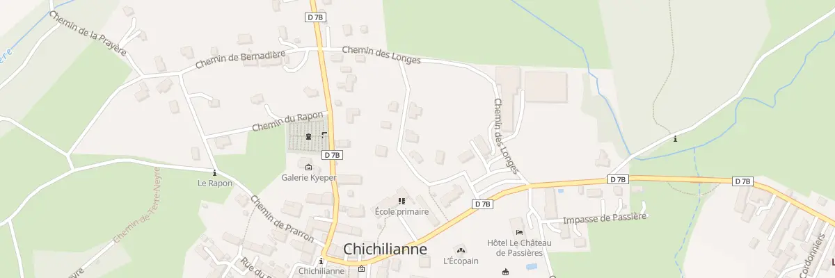 Plan du 5250 La Route à Chichilianne