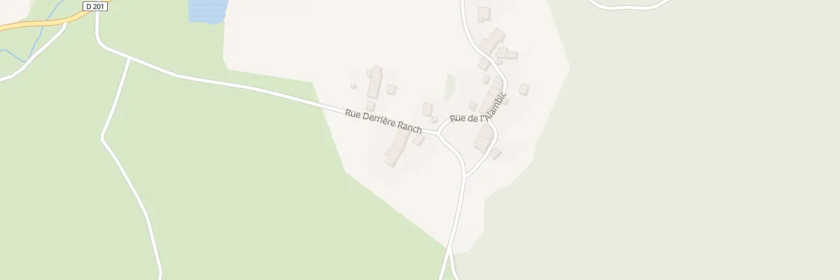 Plan du 1 Rue Derriere Ranch à Saint-Hymetière-sur-Valouse