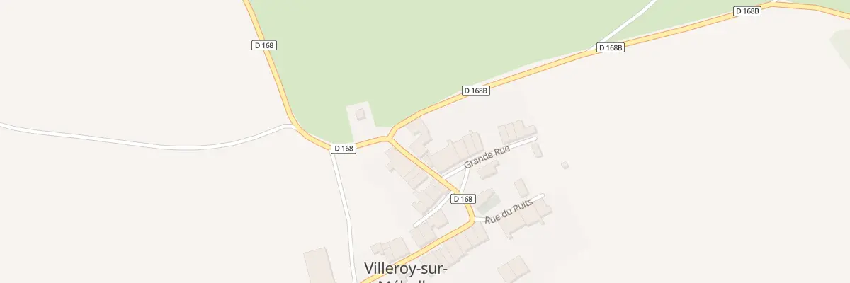 Plan du 2 D de Vouthon Bas A Menil La à Villeroy-sur-Méholle