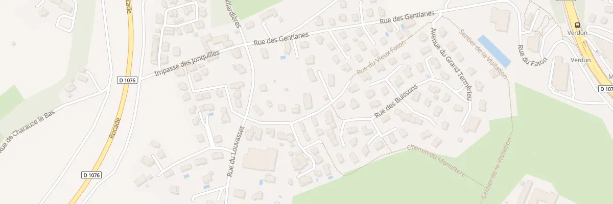Plan du 13 Rue du Vieux Faton à Voiron