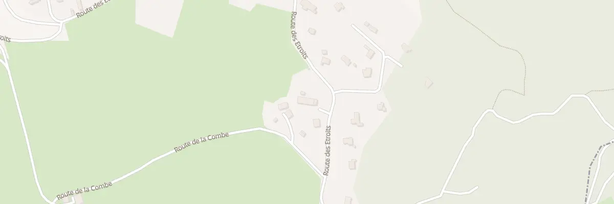 Plan du 99 Rte des Étroits à Montaud