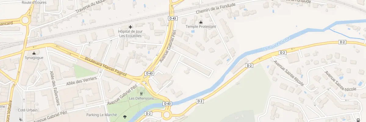 Plan du 430 Av Gabriel Peri à Aubagne