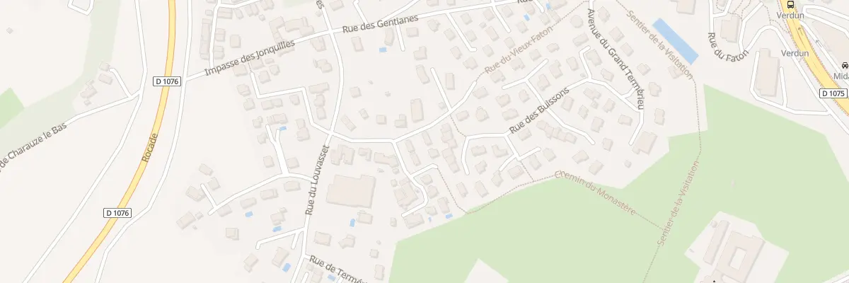 Plan du 12 Rue du Vieux Faton à Voiron