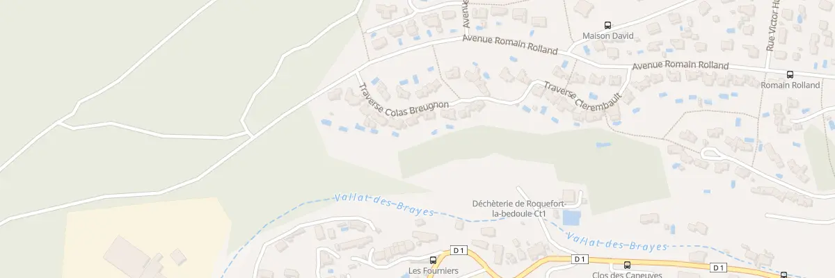 Plan du 10 Tra Colas Breugnon à Roquefort-la-Bédoule