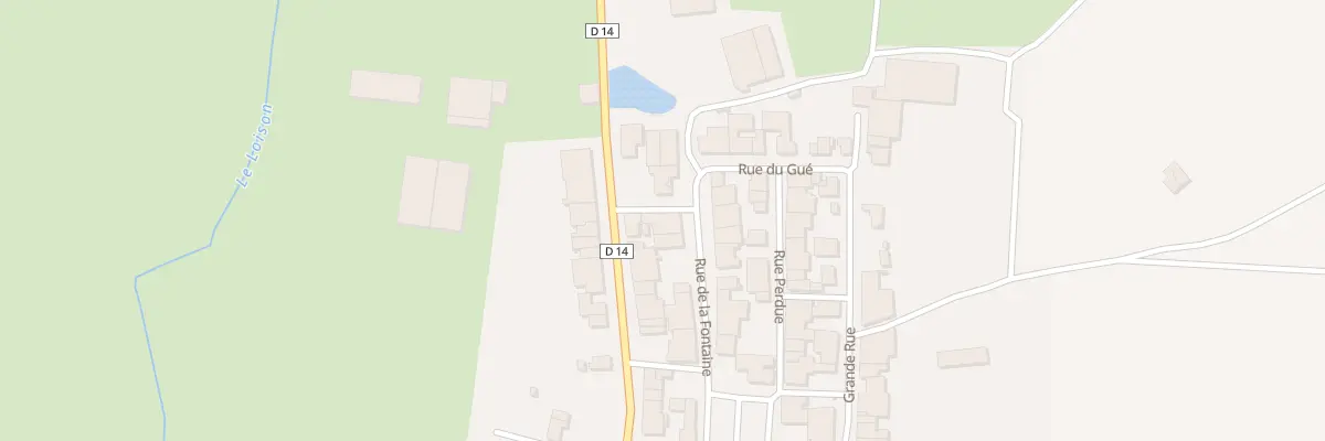 Plan du 7 Rue de la Fontaine à Billy-sous-Mangiennes
