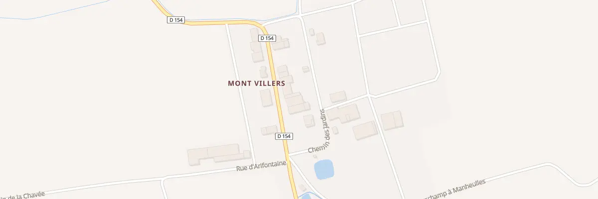 Plan du 3 Rue de Villers Bonchamps à Bonzée