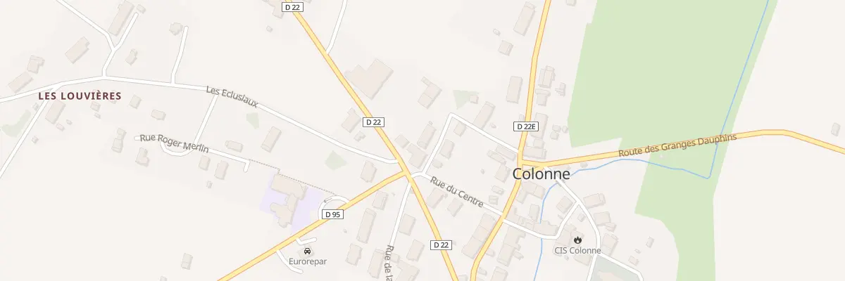 Plan du 3 Rue des Acacias à Colonne