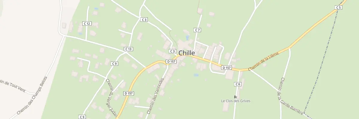 Plan du 104 Grande Rue à Chille