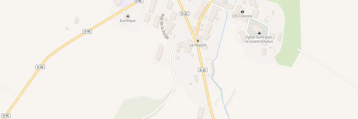 Plan du 1A Rue de la Forge à Colonne