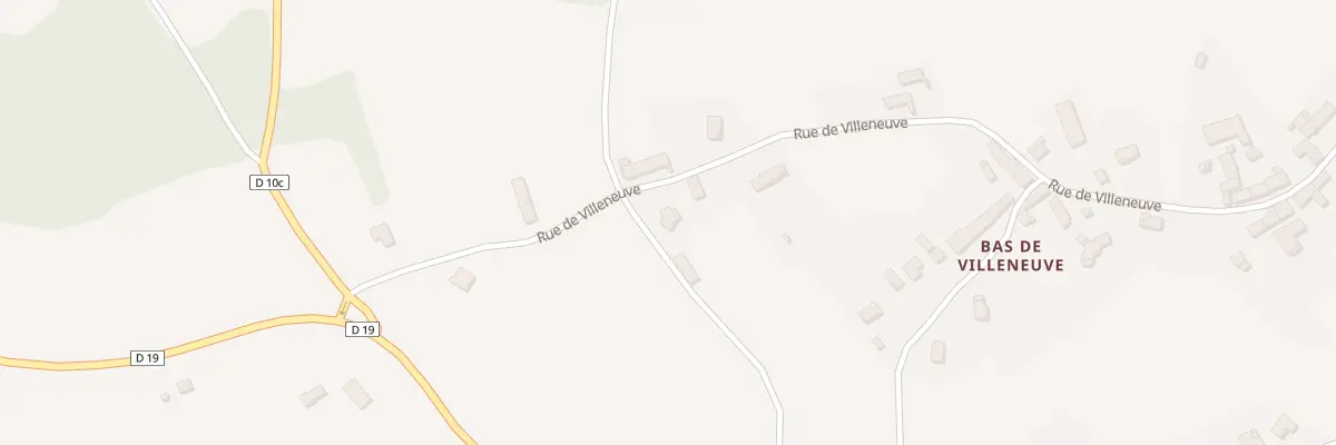 Plan du 234 Rue de Villeneuve à Groslée-Saint-Benoit