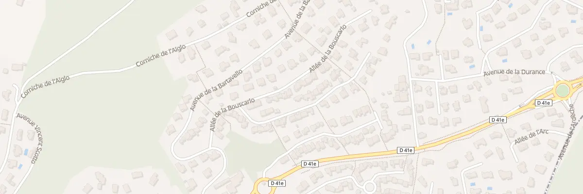 Plan du 20 All de la Bouscarlo à Carnoux-en-Provence