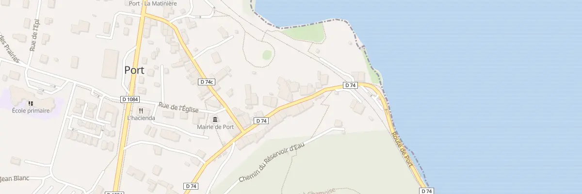 Plan du 16 Rue du Lac à Port