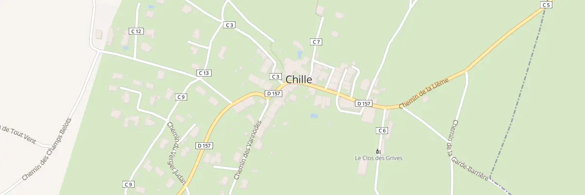 Plan du 90 Grande Rue à Chille