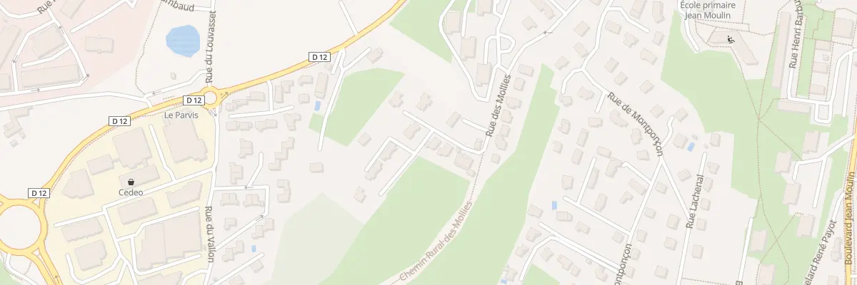 Plan du 27 Che des Mollies à Voiron