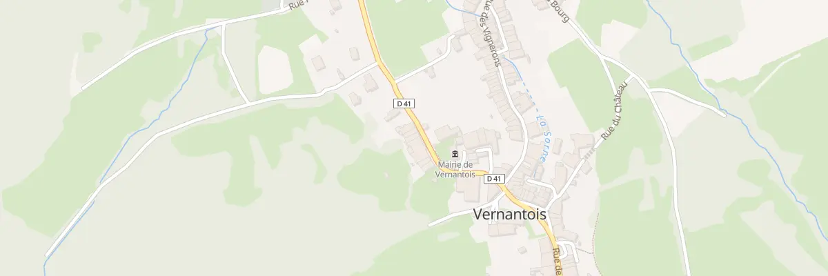 Plan du 10 Rue de la Liberté à Vernantois