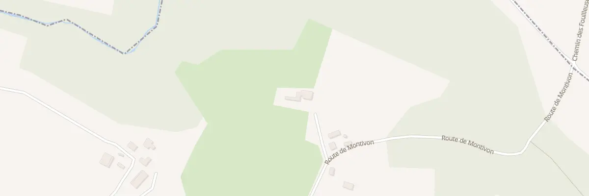 Plan du 83 Rte de Montivon aux Abrets en Dauphiné