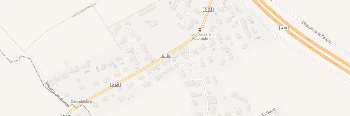 Plan du 51 Rue de la Colombinière à Saint-Jean-de-Moirans