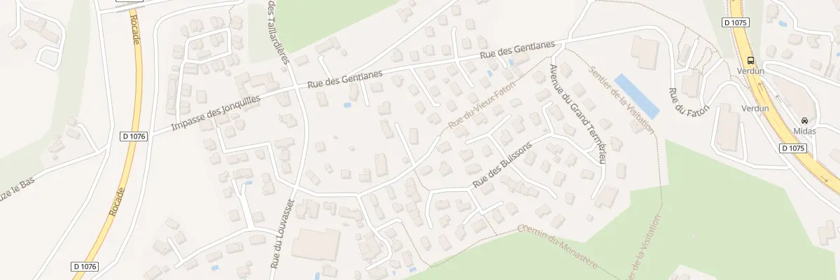 Plan du 19 Rue du Vieux Faton à Voiron