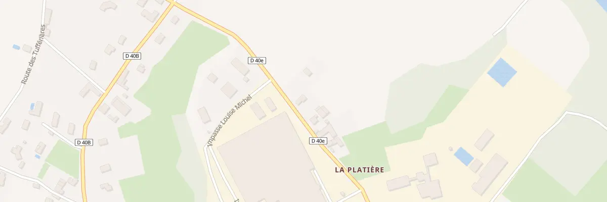 Plan du 606 Rte des Nappes aux Avenières Veyrins-Thuellin