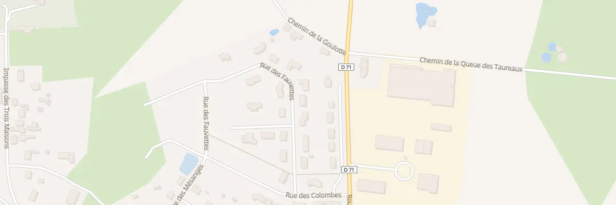 Plan du 130 Rue des Fauvettes à Liffol-le-Grand