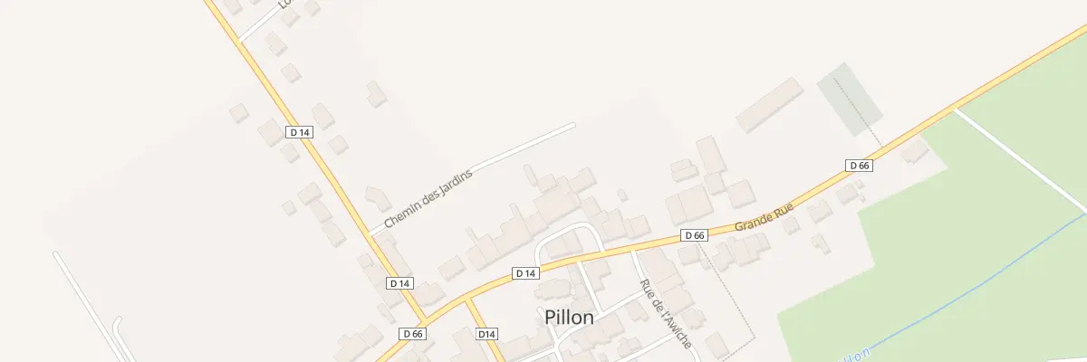Plan du 3 Rue des Ecoles à Pillon