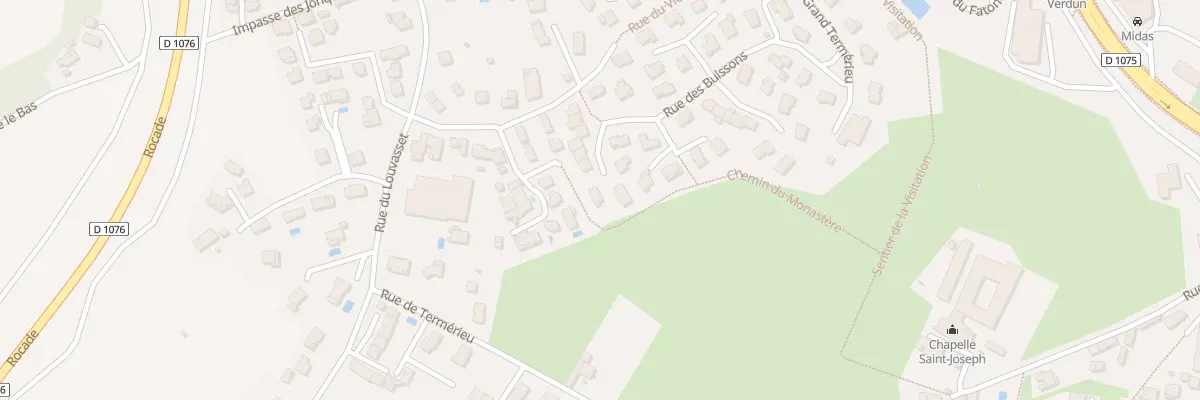 Plan du 57 Rue des Buissons à Voiron