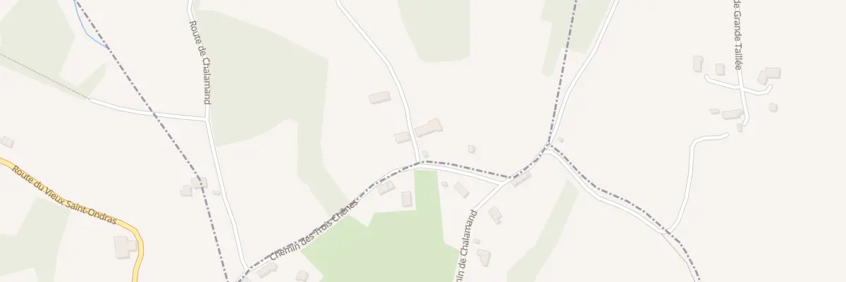Plan du 1235 Rte de Chalamand à Charancieu