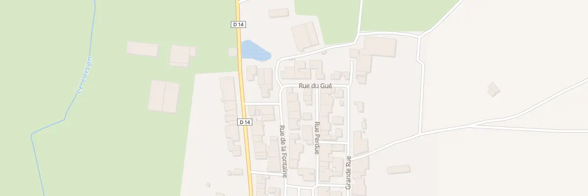Plan du 8 Rue de la Fontaine à Billy-sous-Mangiennes