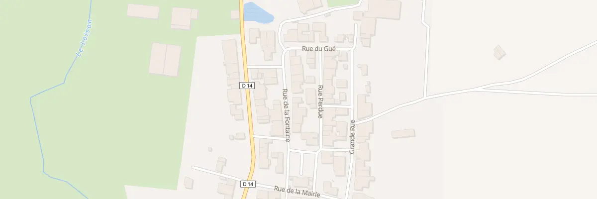 Plan du 4 Rue de la Fontaine à Billy-sous-Mangiennes