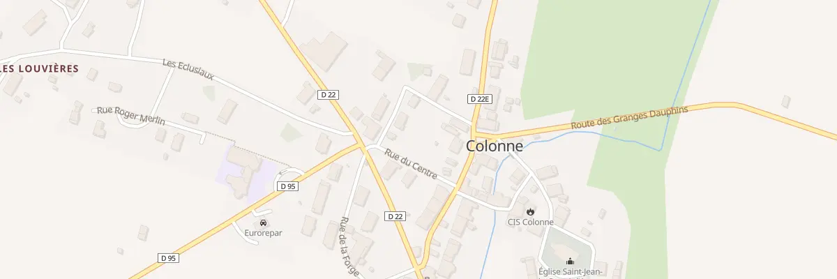 Plan du 4 Rue des Acacias à Colonne