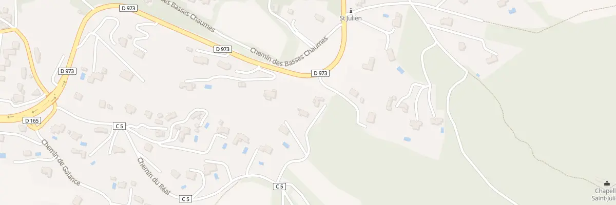 Plan du 5331F Colombiers à La Bastidonne
