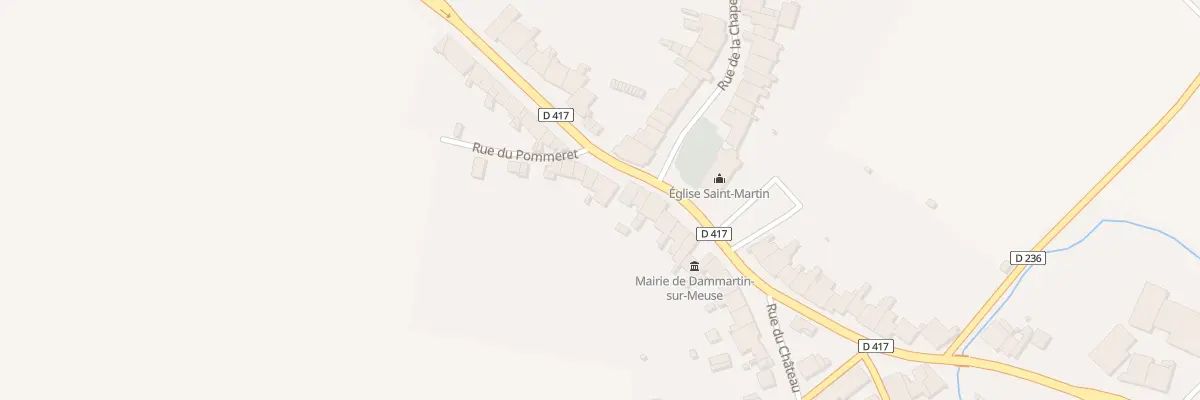 Plan du 38 Rue Principale à Dammartin-sur-Meuse