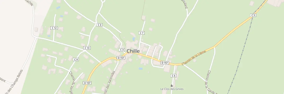 Plan du 26 Imp du Chateau d’Eau à Chille