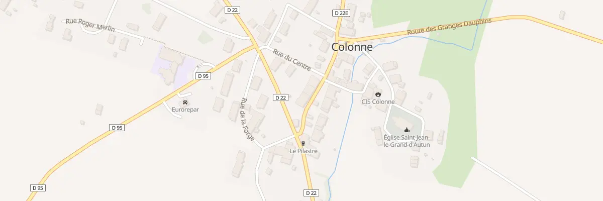 Plan du 3 Rue du Château à Colonne