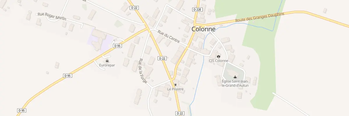 Plan du 5 Rue du Centre à Colonne